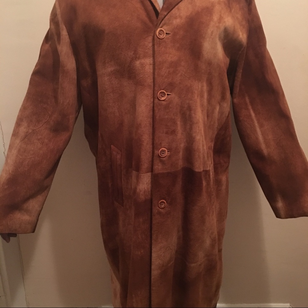 Men’s Full length Genuine Shearling Top Coat
